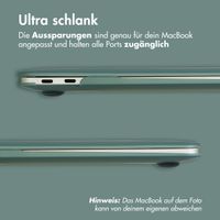 imoshion Laptop Cover Apple MacBook Pro 13 Zoll (2020 / 2022) - Dunkelgrün