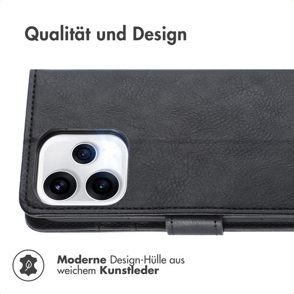 imoshion Luxuriöse Klapphülle Oppo Reno15 (5G) - Schwarz