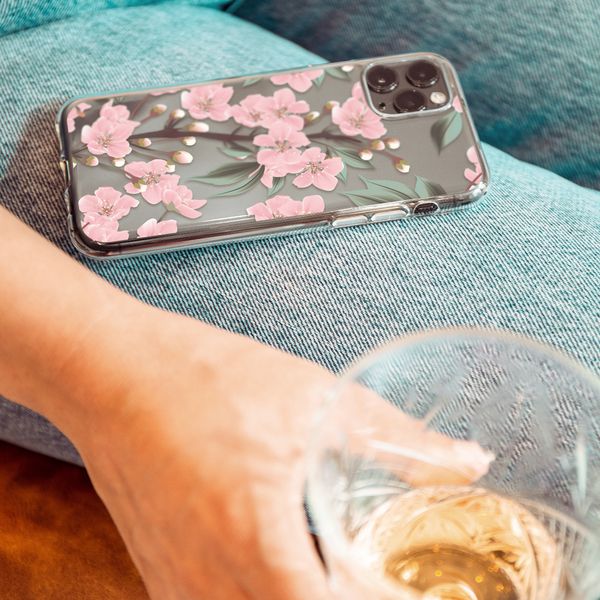 imoshion Design Hülle Apple iPhone SE (2022 / 2020) / 8 / 7 - Cherry Blossom