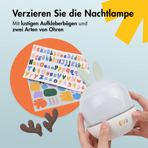 imoshion Dreamlight Nachtlicht-Projektor mit Lautsprecher - 10 Projektionsrollen - Weiß