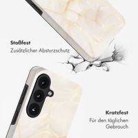 Selencia Vivid Rückabdeckung mit MagSafe Samsung Galaxy S26 Plus - Golden Beige Marble