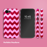 Selencia Vivid Rückabdeckung mit MagSafe Apple iPhone 16e - Wave Vibes Lipstick