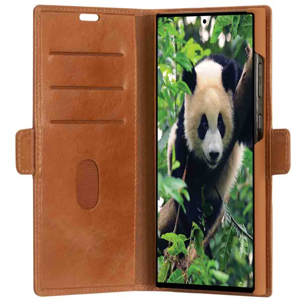 dbramante1928 Copenhagen Klapphülle Samsung Galaxy S23 Ultra - Braun