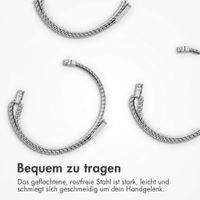 imoshion Magnetisches Milanaise Armband für Garmin Lily 2 - Silber