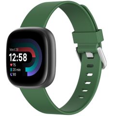 imoshion Silikonband für das  Fitbit Versa / Versa 2 / Versa Lite - Größe S - Dunkelgrün