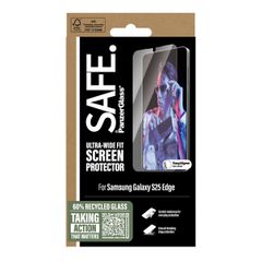 SAFE by PanzerGlass Ultra-Wide Fit Screenprotector inkl. Applikator Samsung Galaxy S25 Edge