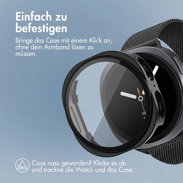 imoshion Full Cover Hard Case Samsung Galaxy Watch 8 (40 mm) - Schwarz