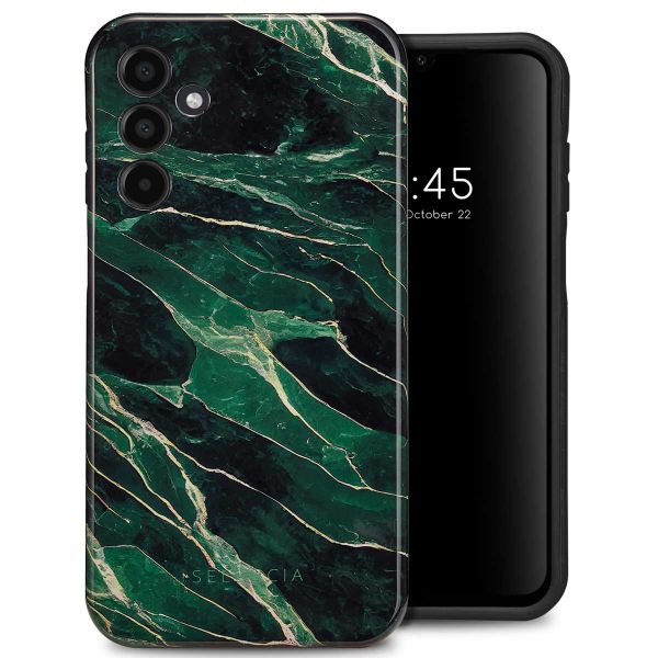 Selencia Vivid Tough Back Cover für das Samsung Galaxy A15 (5G/4G) - Chic Marble Quartz