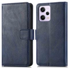 imoshion Luxuriöse Klapphülle Xiaomi Redmi Note 12 Pro (5G) - Dunkelblau