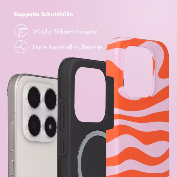 Selencia Vivid Rückabdeckung mit MagSafe Xiaomi 17 - Dream Swirl Pink