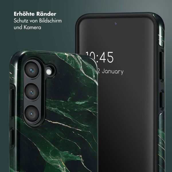 Selencia Vivid Back Cover Samsung Galaxy S23 - Chic Marble Quartz