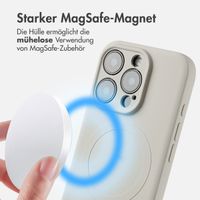imoshion Color Back Cover mit MagSafe für das Apple iPhone 16 Pro - Beige
