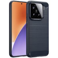 imoshion Brushed Back Cover für das Xiaomi 15 - Dunkelblau