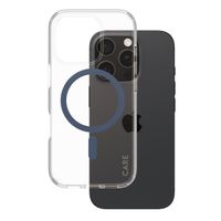 PanzerGlass CARE Urban Combat Case MagSafe für das iPhone 16 Pro- Transparent / Blau