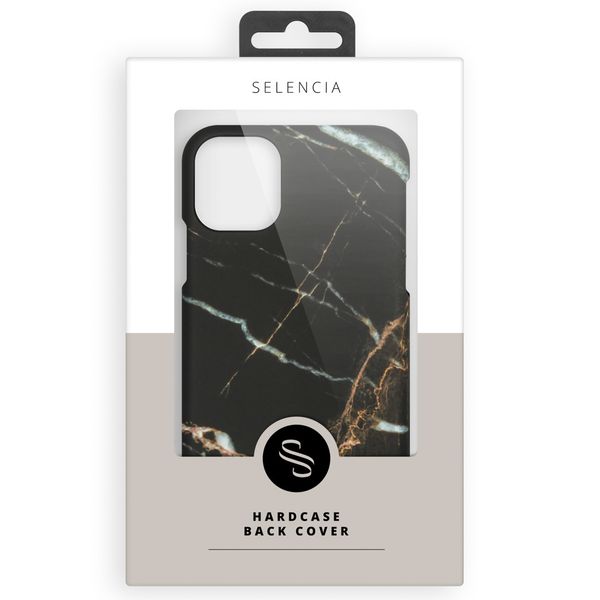 Selencia Maya Fashion Backcover iPhone 11 - Marble Black