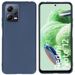 imoshion Color TPU Hülle für das Xiaomi Redmi Note 12 / Xiaomi Poco X5 5G - Dunkelblau