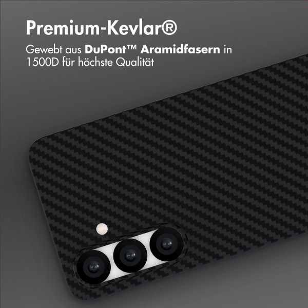 Accezz MagSafe Kevlar Hülle Samsung Galaxy S25 - Schwarz