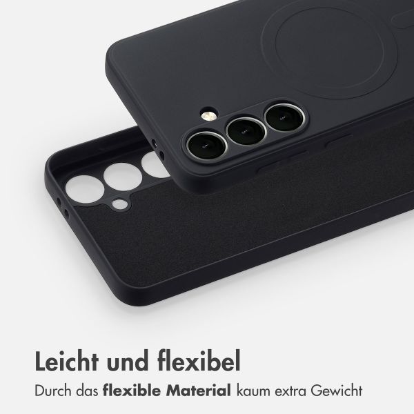 imoshion Color Back Cover mit MagSafe Samsung Galaxy S24 FE - Schwarz