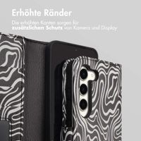 imoshion Design Klapphülle Samsung Galaxy S23 - Black And White
