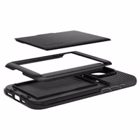 Spigen Slim Armor CS Case für das Apple iPhone 15 Pro Max - Schwarz