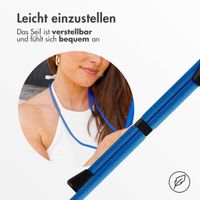 imoshion SilikonHülle mit Band Apple iPhone 14 - Blau