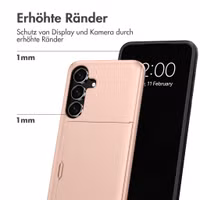 imoshion Backcover mit Kartenfach Samsung Galaxy S26 FE - Rose Gold