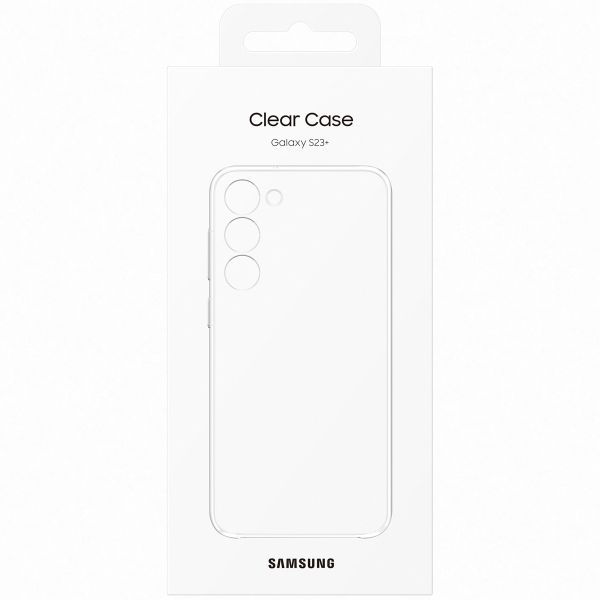 Samsung Original Clear Cover Samsung Galaxy S23 Plus - Transparent