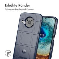 imoshion Rugged Shield Backcover für das Nokia X10 / X20 - Dunkelblau