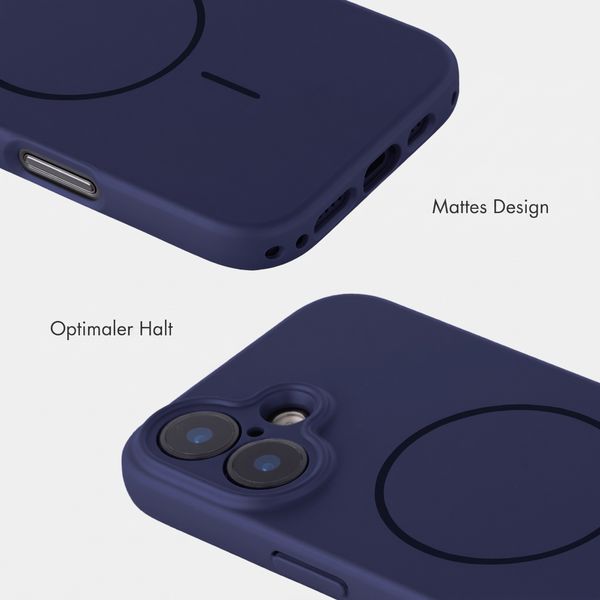 Accezz Grip Backcover mit MagSafe Apple iPhone 17 - Dunkelblau