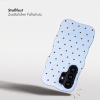 Selencia Vivid Wavy Backcover mit MagSafe Samsung Galaxy S26 Ultra - Happy Dots Digital Sky