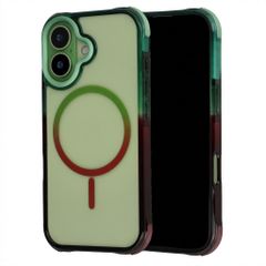 Gradient MagSafe Back Cover Apple iPhone 17 - Grün / Braun