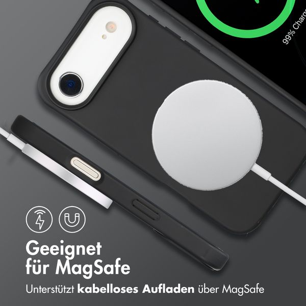 imoshion Color Backcover mit abnehmbarem Handykette und MagSafe Apple iPhone Air - Schwarz