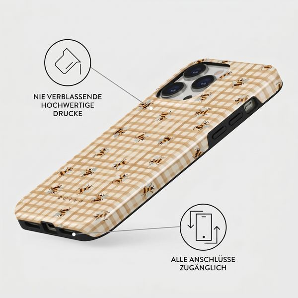 Burga Tough Back Cover MagSafe Apple iPhone 15 Pro - Honeycomb