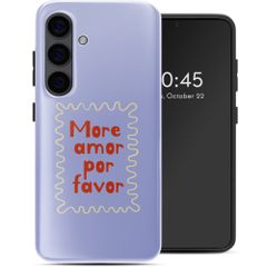 Selencia Vivid Back Cover Samsung Galaxy S24 - More Amor
