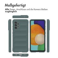 imoshion EasyGrip Back Cover für das Samsung Galaxy A52(s) (5G/4G) - Dunkelgrün