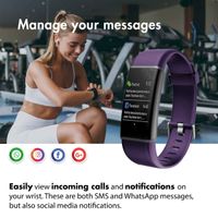 Lintelek Activity tracker ID130Plus HR - Violett