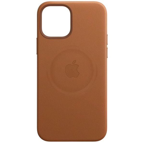 Apple Leder-Case MagSafe für iPhone 12 Pro Max - Saddle Brown