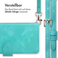 imoshion Klapphülle mit Kordel Apple iPhone 15 - Türkis