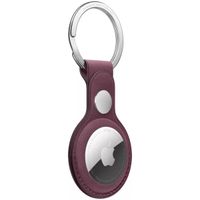 Apple Apple AirTag Feingewebe Schlüsselanhänger - Mulberry