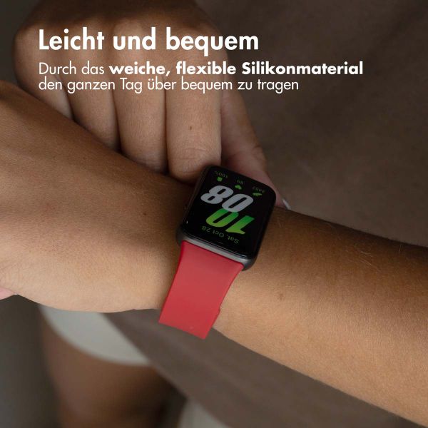 imoshion Silikonband für das Samsung Galaxy Fit 3 - Rot