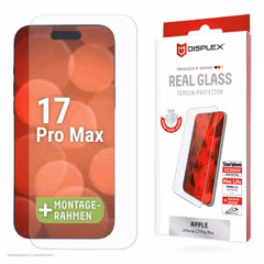 Displex Bildschirmschutzfolie Real Glass Apple iPhone 17 Pro Max