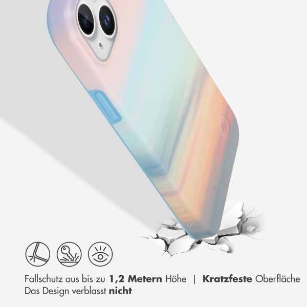 Selencia Aurora Fashion Back Case Apple iPhone 15 Plus - Sky Sunset Multicolor