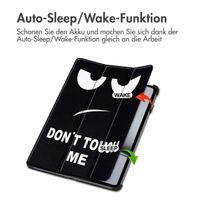 imoshion Design Trifold Klaphülle OnePlus Pad 2 - Don't touch