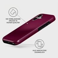 Burga Tough Back Cover MagSafe Apple iPhone 17 - Dark Cherry