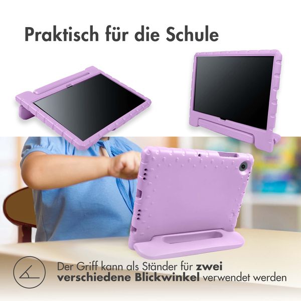 imoshion Schutzhülle mit Handgriff kindersicher für das iPad (2017 / 2018) - Lila