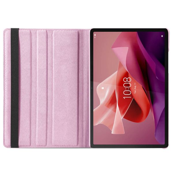 imoshion 360° drehbare Klapphülle für das Lenovo Tab P12 - Rosa