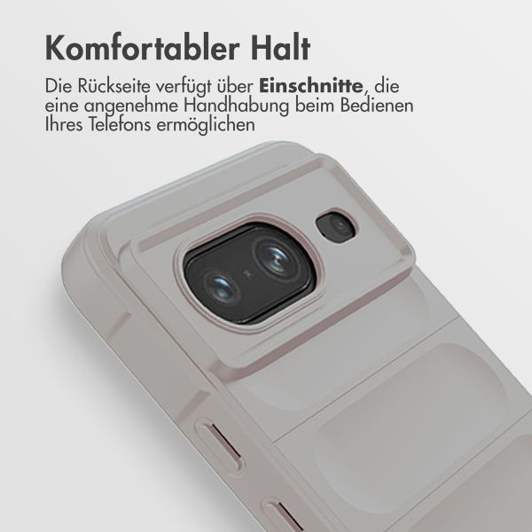 imoshion EasyGrip Backcover für das Google Pixel 8 - Grau