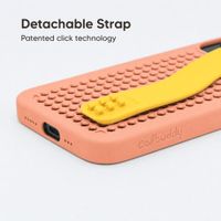 Callbuddy Hülle mit Strap Apple iPhone 17e / 16e / 15 / 14 / 13 - Coral Pop