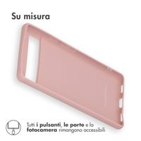 imoshion TPU Color Cover Google Pixel 6a - Dusty Pink