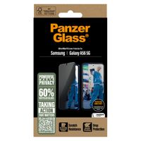 PanzerGlass Ultra Wide Fit Antibakterieller Screen Protector mit Sichtschutz inkl. Applikator Samsung Galaxy A56